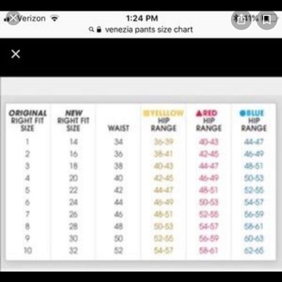 Venezia jeans average right fit size 20 light wash - Picture 7 of 10